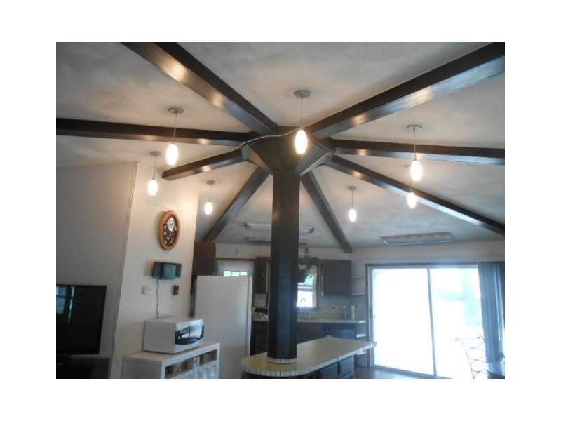 595 Prospect Street Woonsocket, RI 02895 - Photo 6 of 18 Kitchen. Cathedral ceiling in open area with beam accents