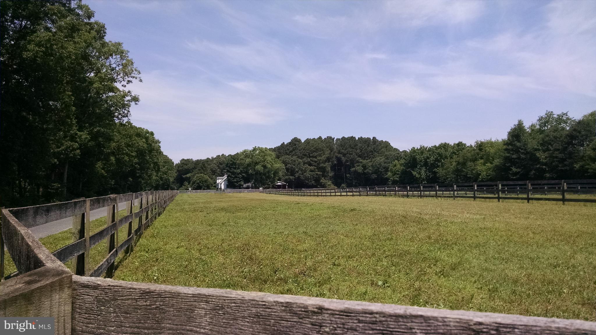 5911 Newton Road Preston, MD 21655 - Photo 29 of 30 East pasture with 3-board, wood, perimeter fence