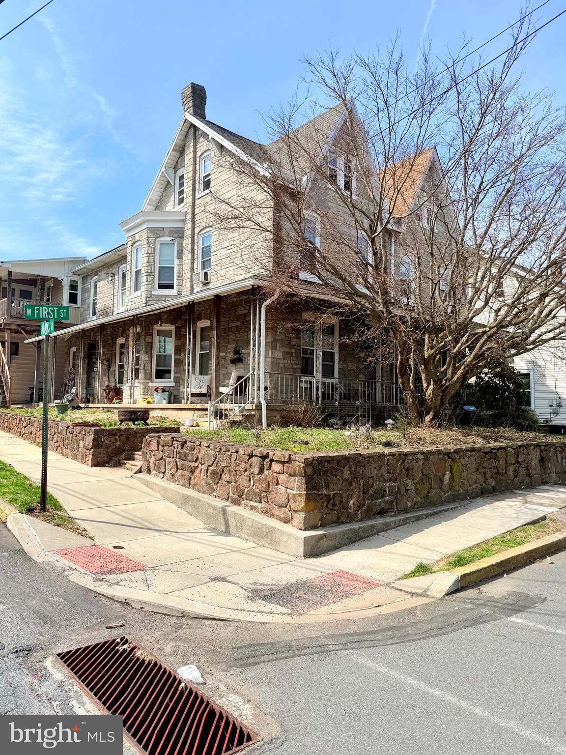402 West 1st Street Birdsboro, PA 19508 - Photo 1 of 18 a view of a building with a swimming pool