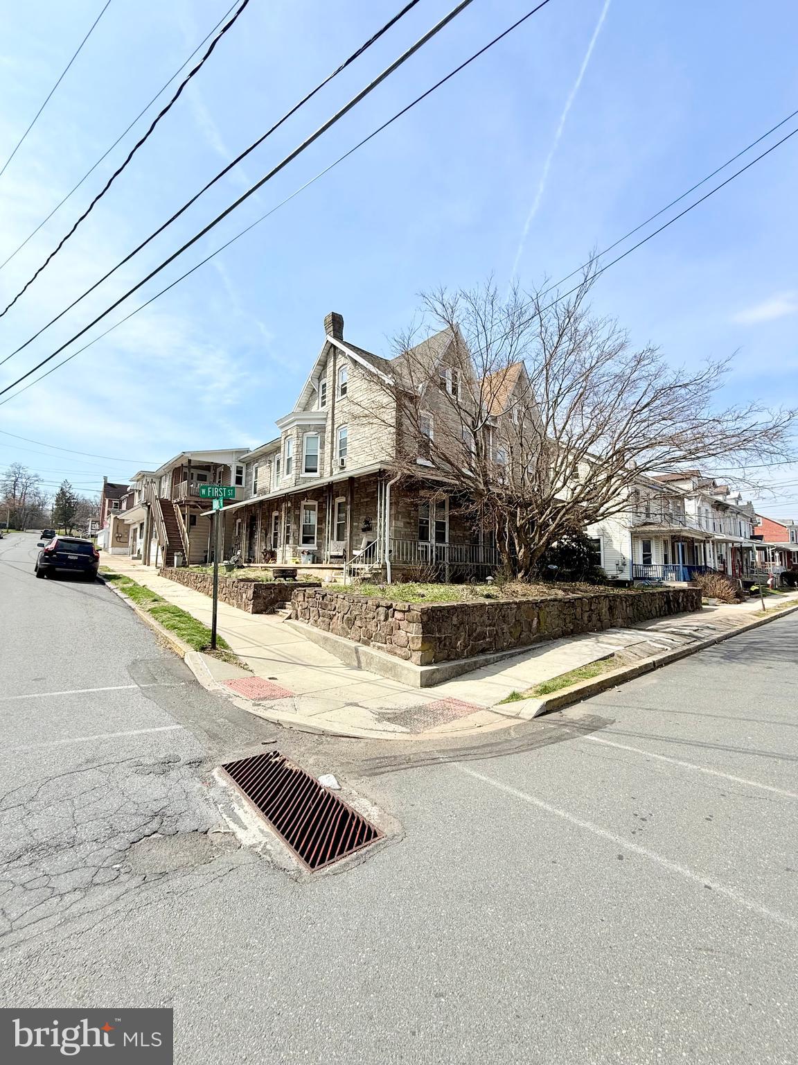 402 West 1st Street Birdsboro, PA 19508 - Photo 16 of 18 a view of a building with a road