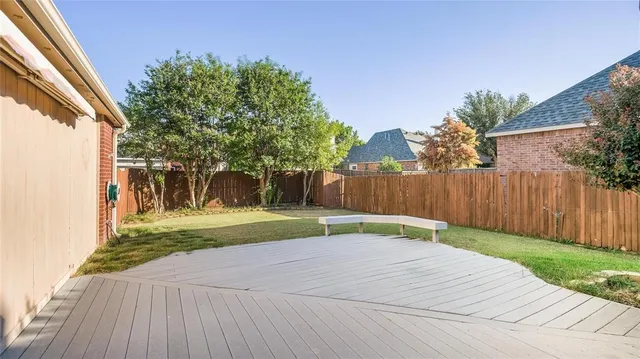 a view of outdoor space and yard