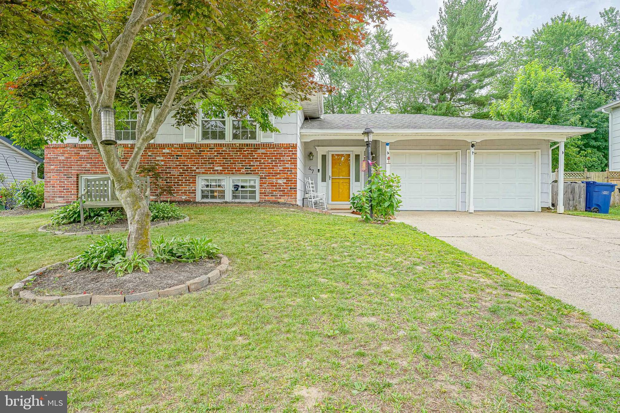 47 Bryant Road Blackwood, NJ 08012 - Photo 21 of 21 front view of a house with a yard and trees
