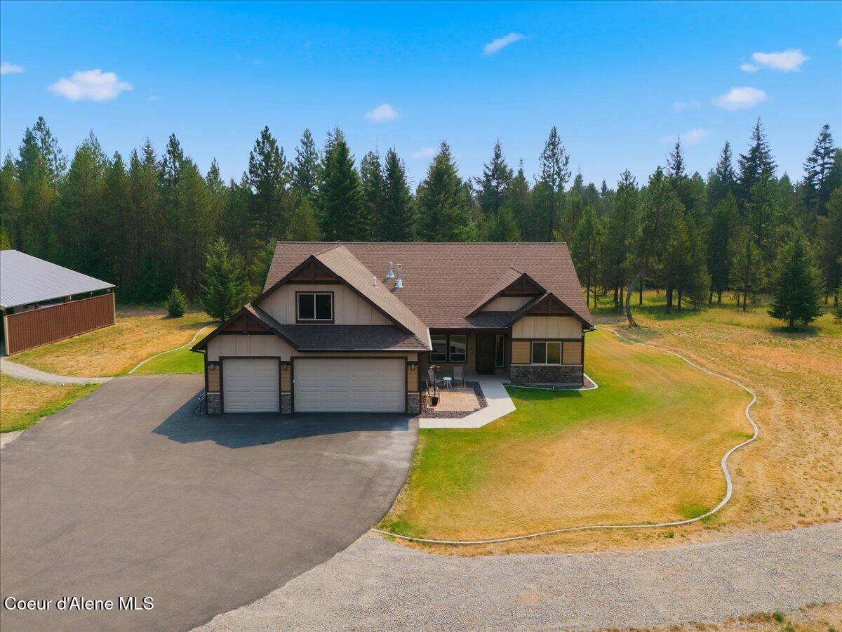22262 North Massif Road Rathdrum, ID 83858 - Photo 51 of 61 Aerial Front of Home