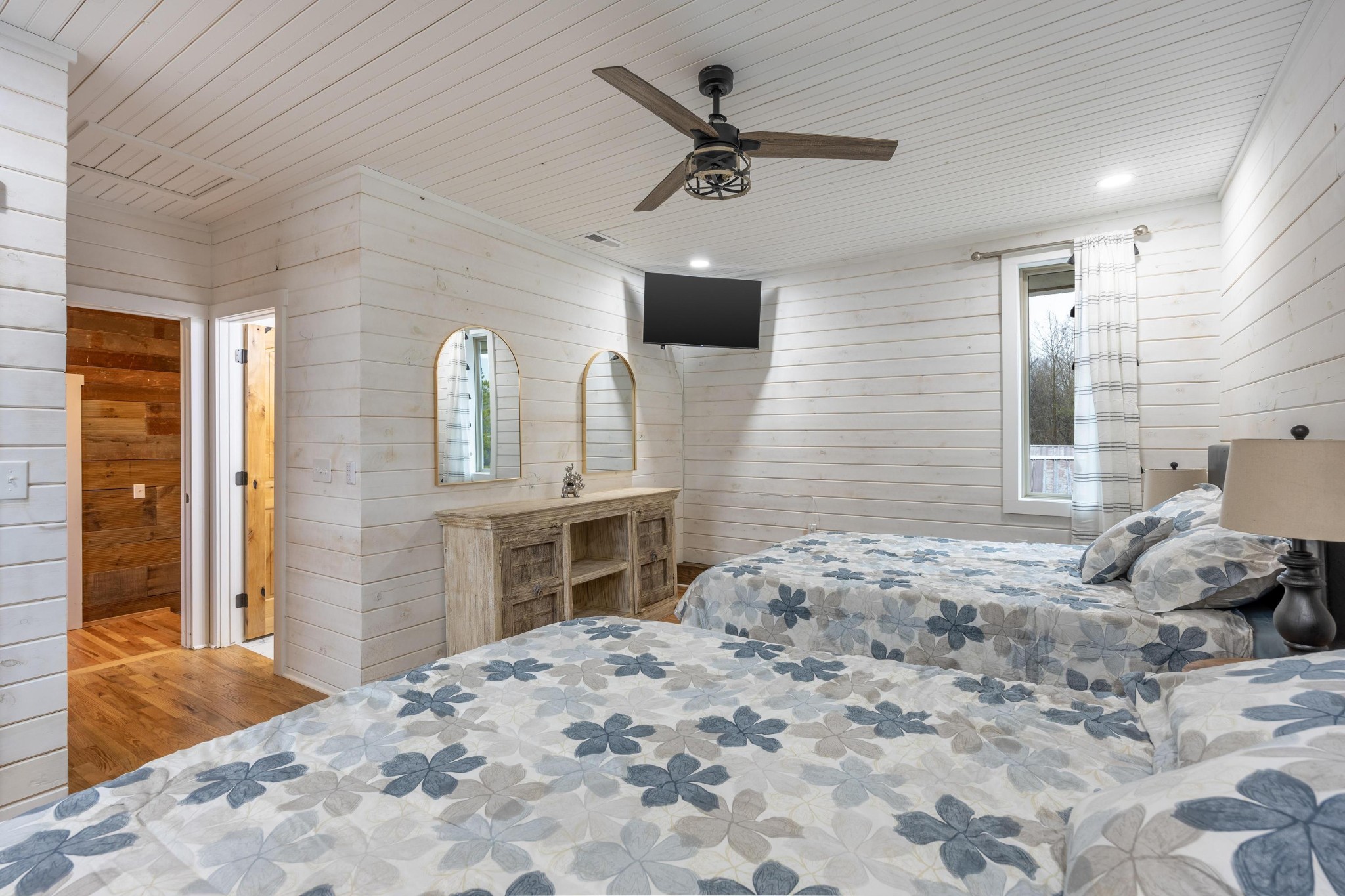 205 Us Highway Rising Fawn, GA 30738 - Photo 18 of 62 a bedroom with a bed dresser and a window