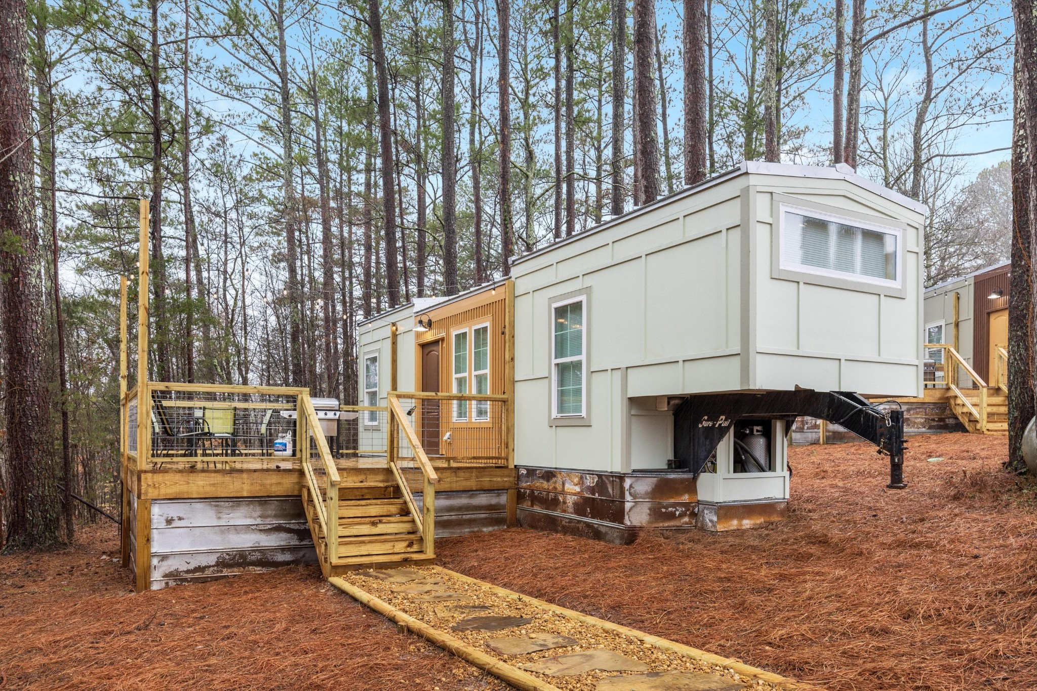 205 Us Highway Rising Fawn, GA 30738 - Photo 50 of 62 a view of a back yard of the house with a patio
