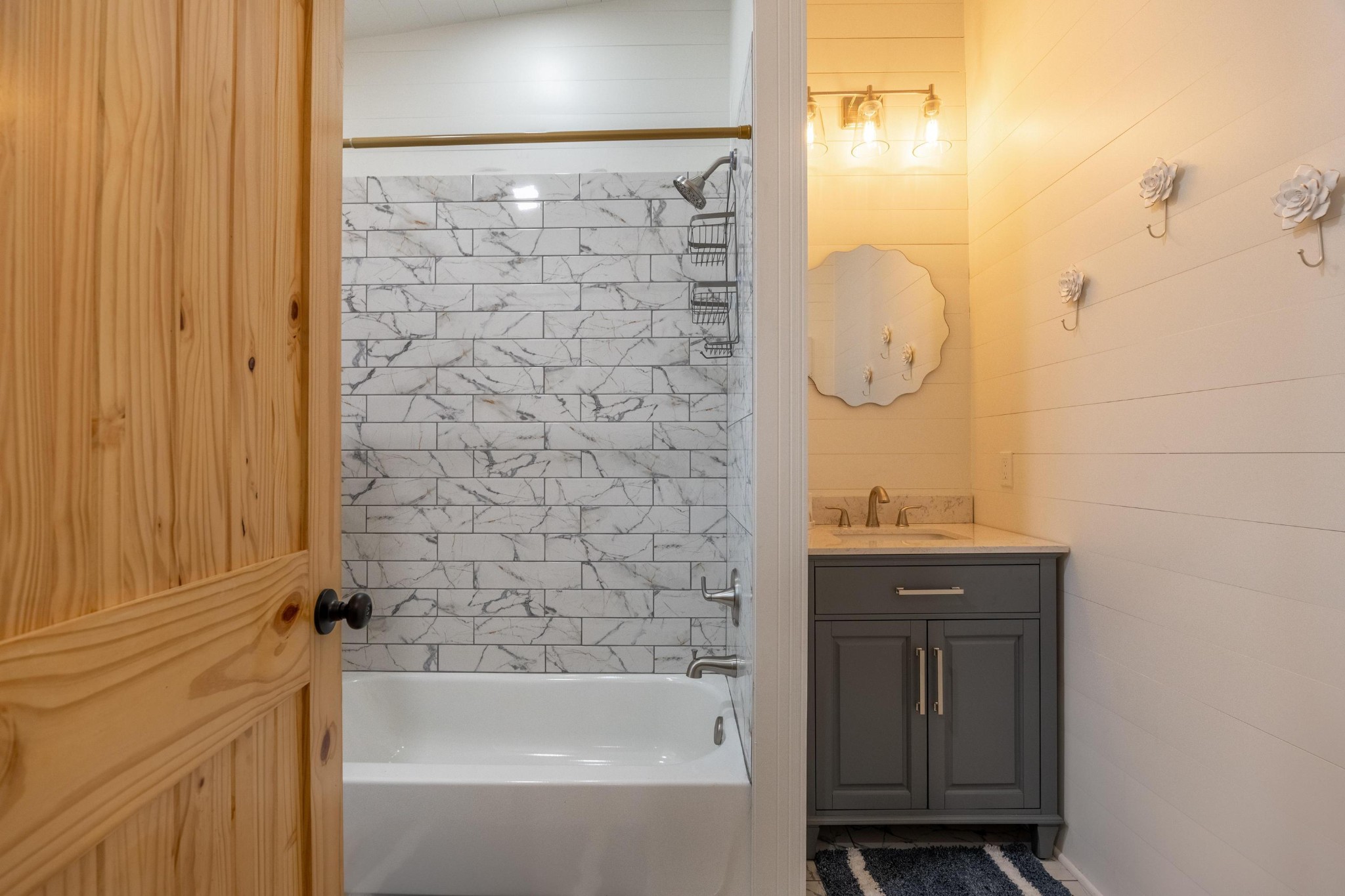 205 Us Highway Rising Fawn, GA 30738 - Photo 60 of 62 a bathroom with a shower and a sink