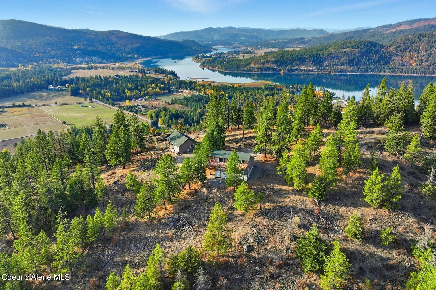 1149 Dunromin Road Priest River, ID 83856 - Photo 44 of 53 Aerial neighborhood wooded space