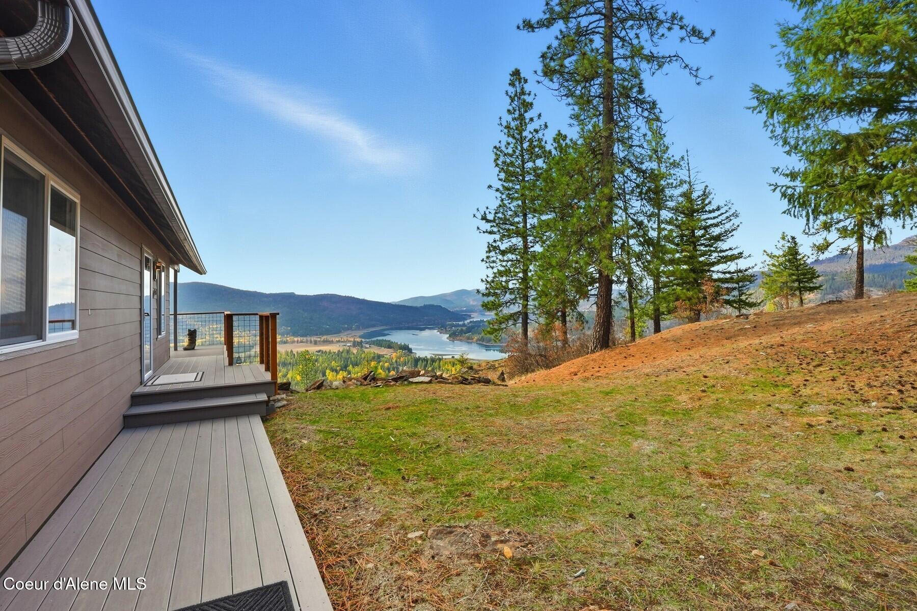 1149 Dunromin Road Priest River, ID 83856 - Photo 6 of 53 Side deck railing outlook