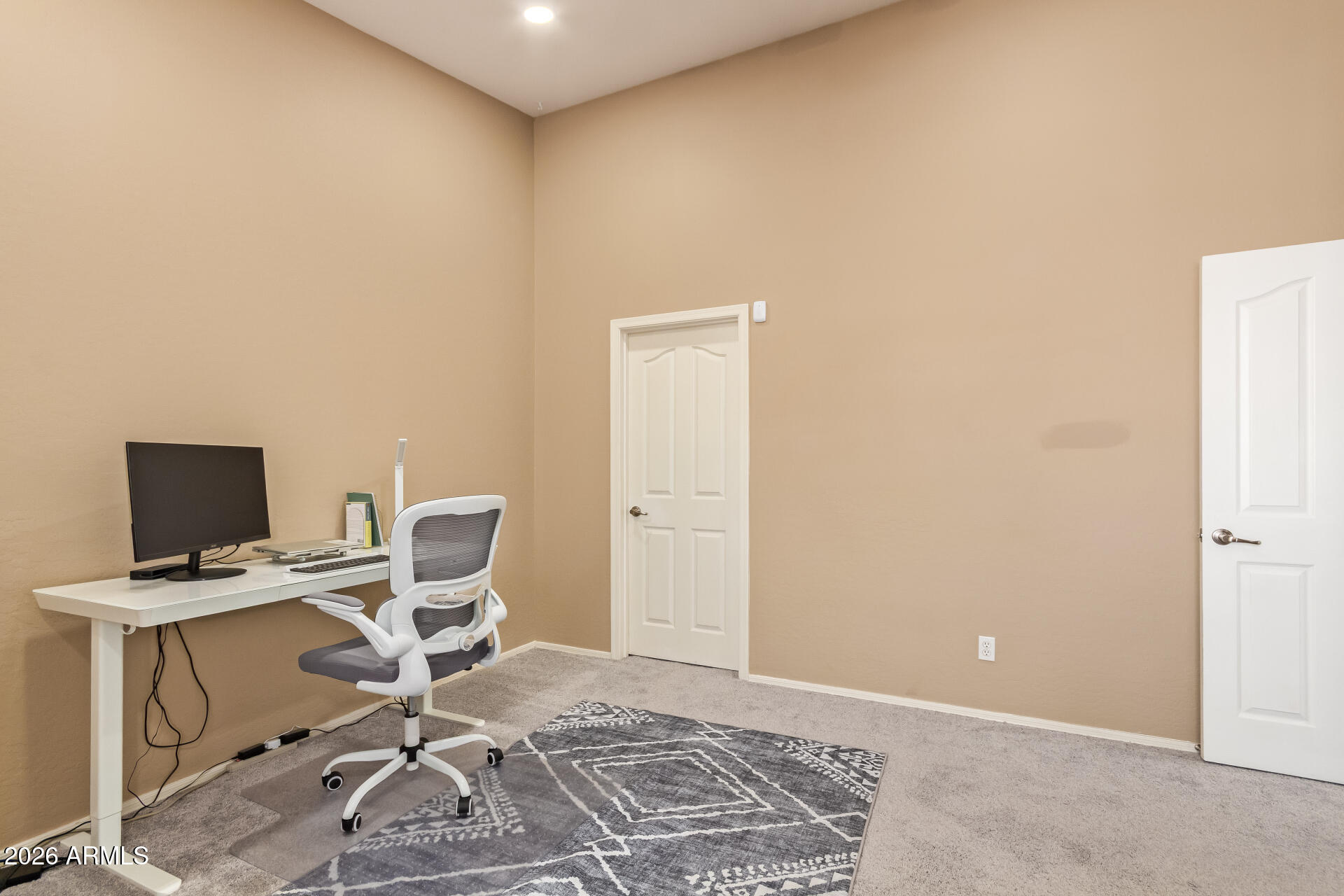 2115 West Branham Lane Phoenix, AZ 85041 - Photo 29 of 35 a view of a workspace with furniture and wooden floor
