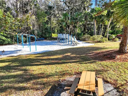 a view of a lake with a mountain in the background