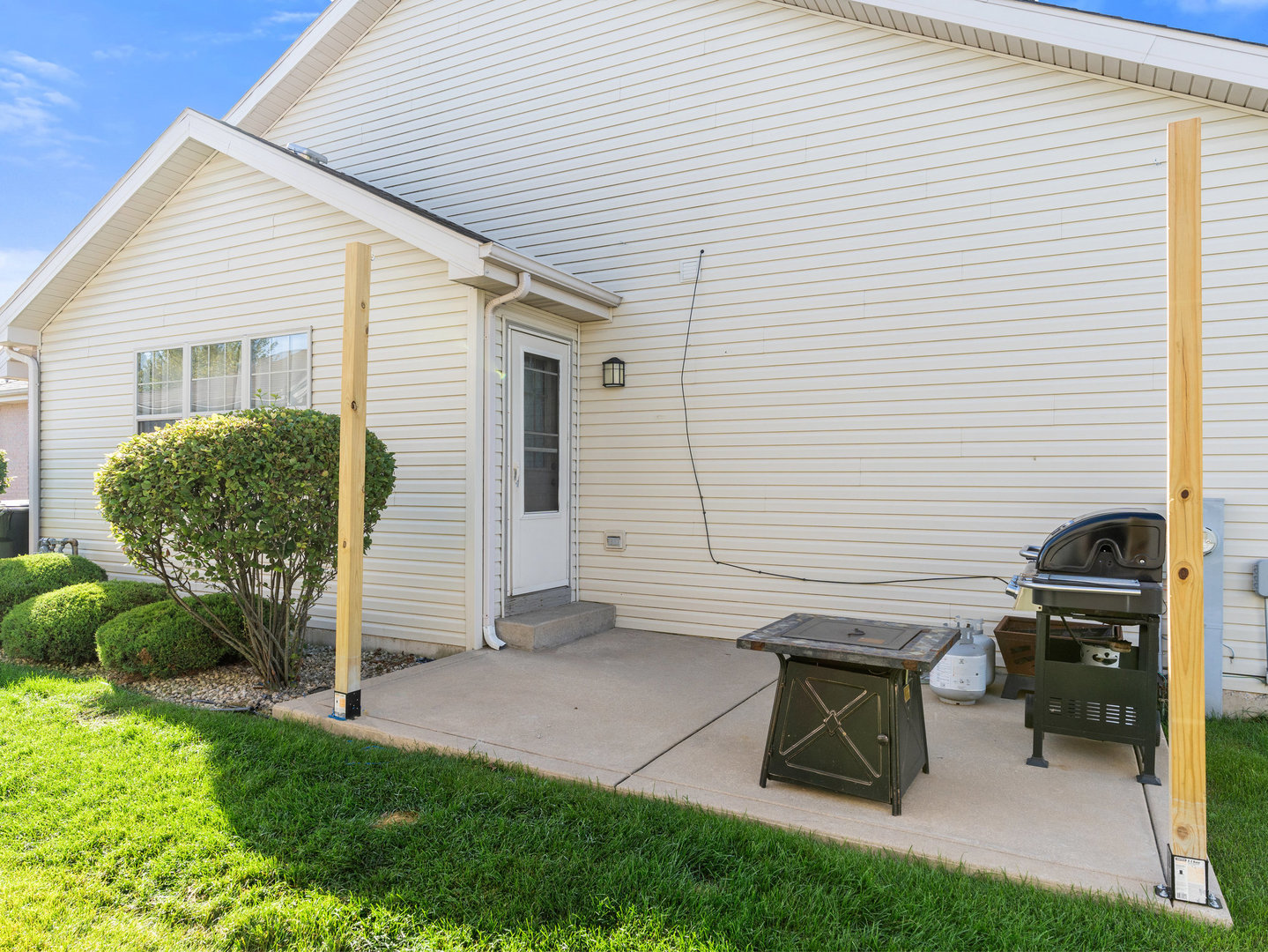 1416 Trailside Drive Beecher, IL 60401 - Photo 23 of 24 a view of a house with backyard and a chairs
