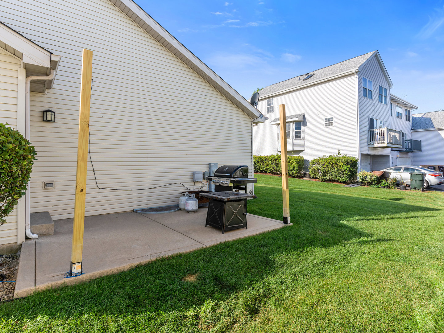 1416 Trailside Drive Beecher, IL 60401 - Photo 24 of 24 a view of a white house in front of a yard