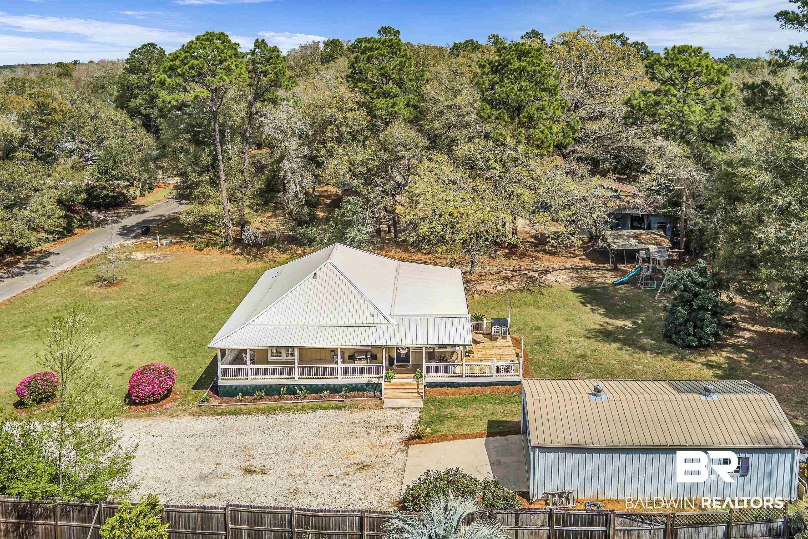 14840 Bluff Road Summerdale, AL 36580 - Photo 33 of 38 Aerial View of Lot