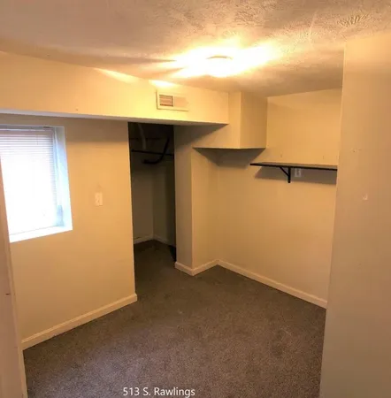 a view of empty room