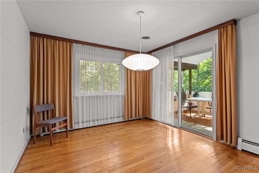 4976 Windsor Road Sandston, VA 23150 - Photo 13 of 41 Unfurnished dining area featuring a baseboard heat