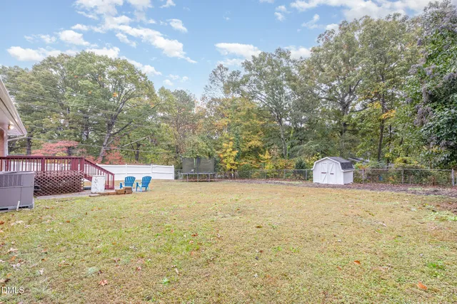 a bathroom with a sink and a yard