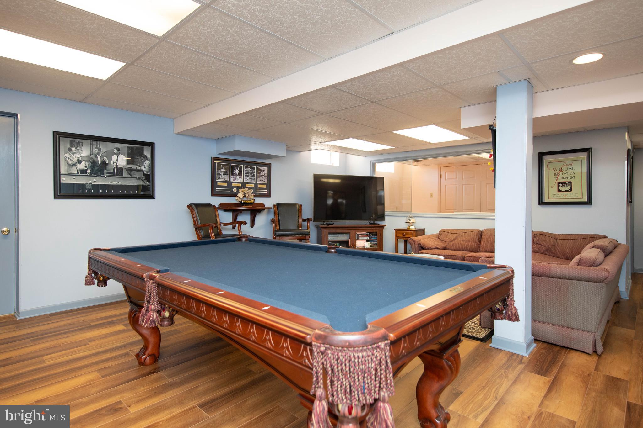 161 Ridgeview Drive Pottstown, PA 19465 - Photo 28 of 62 Finished basement with hardwood flooring