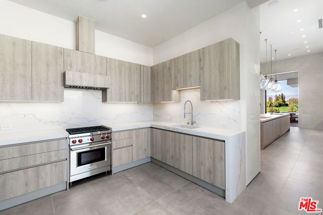 a projector room with bed