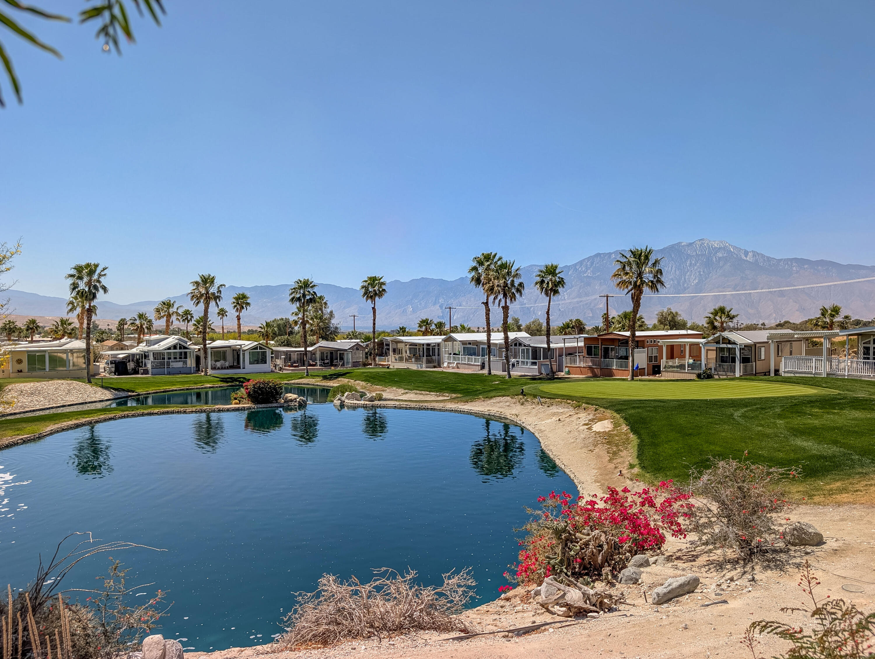70200 Dillon Road, Unit 665 Desert Hot Springs, CA 92241 - Photo 34 of 40 a view of swimming pool and outdoor space