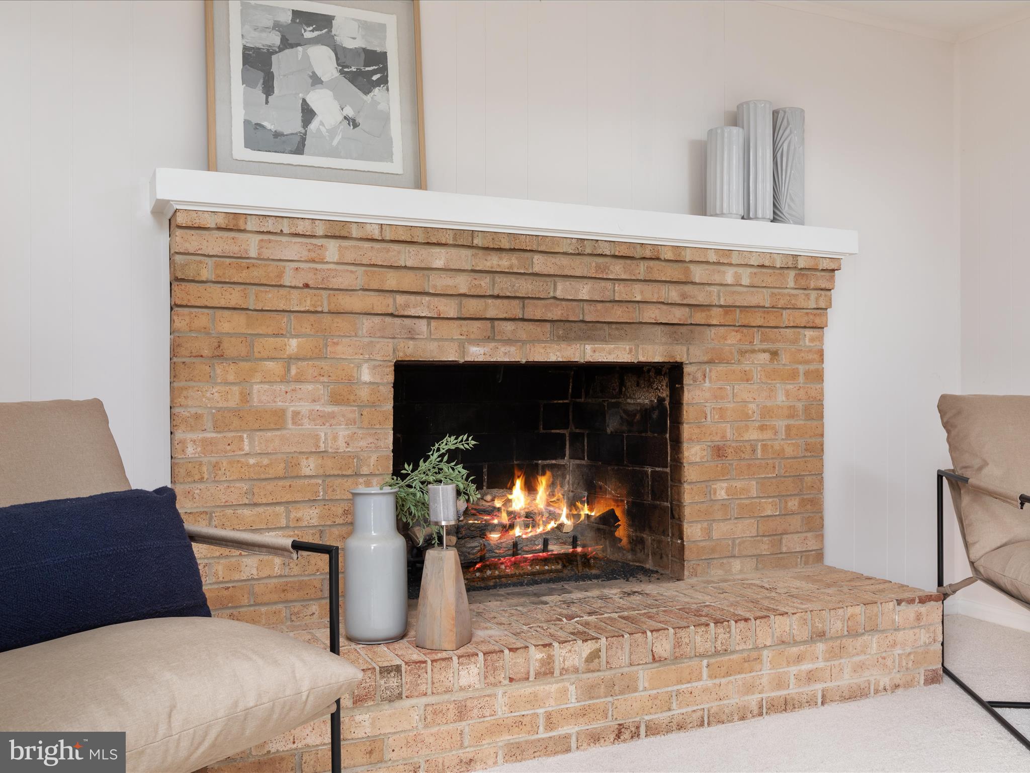 10821 Cross School Road Reston, VA 20191 - Photo 18 of 50 a view of fireplace in livingroom
