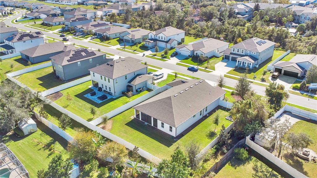 1108 Pearl Tree Road Deltona, FL 32725 - Photo 35 of 37 an aerial view of residential house with swimming pool