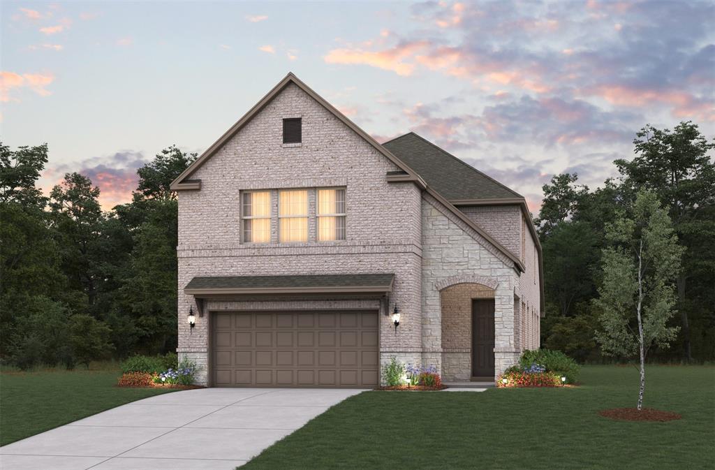 8704 Saratoga Street Pilot Point, TX 76258 - Photo 1 of 7 Beazer Homes Saratoga Sage Floorplan.