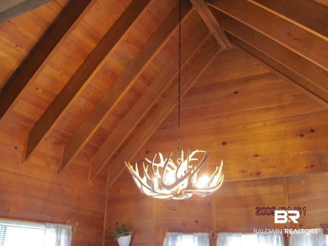 1075 Britton Lige Road Millry, AL 36558 - Photo 8 of 19 Valted ceiling