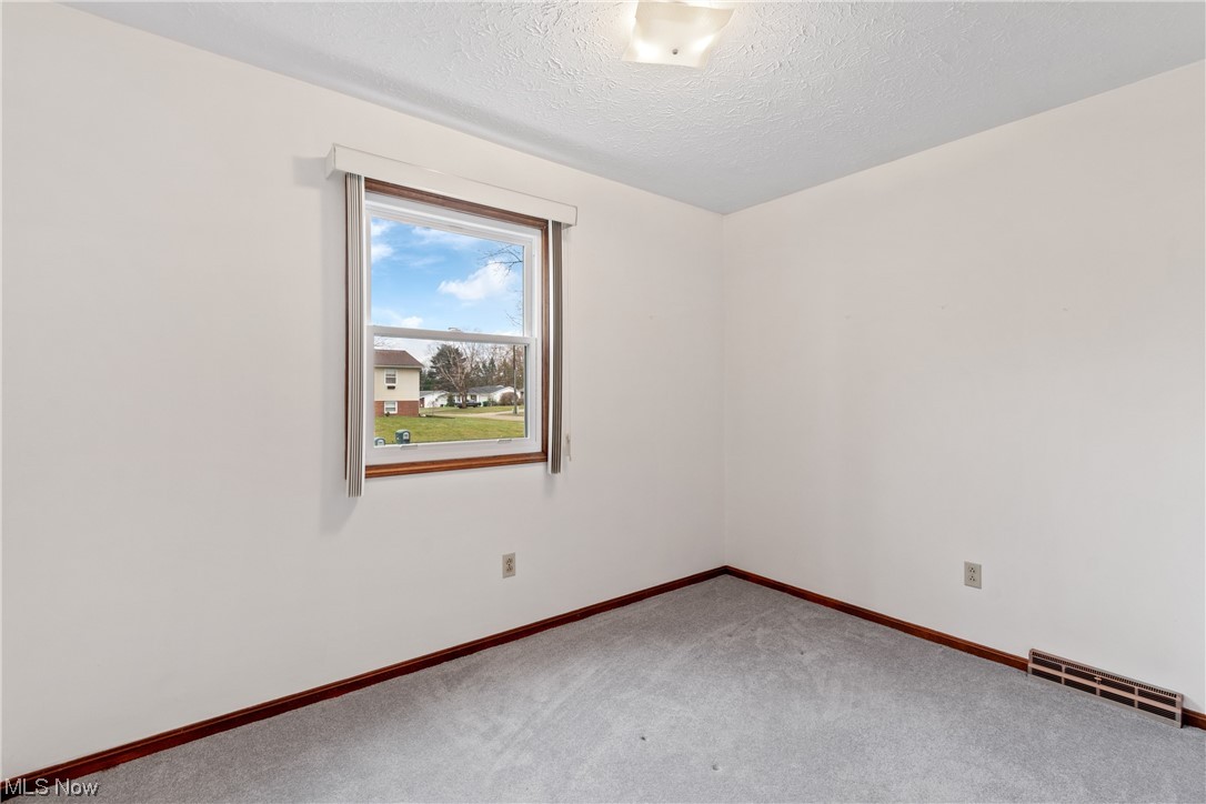 41 Willard Street Rittman, OH 44270 - Photo 16 of 25 Spare room with carpet floors and a textured ceiling
