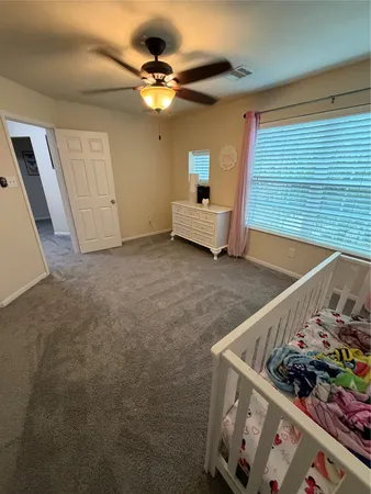 a view of a room with window