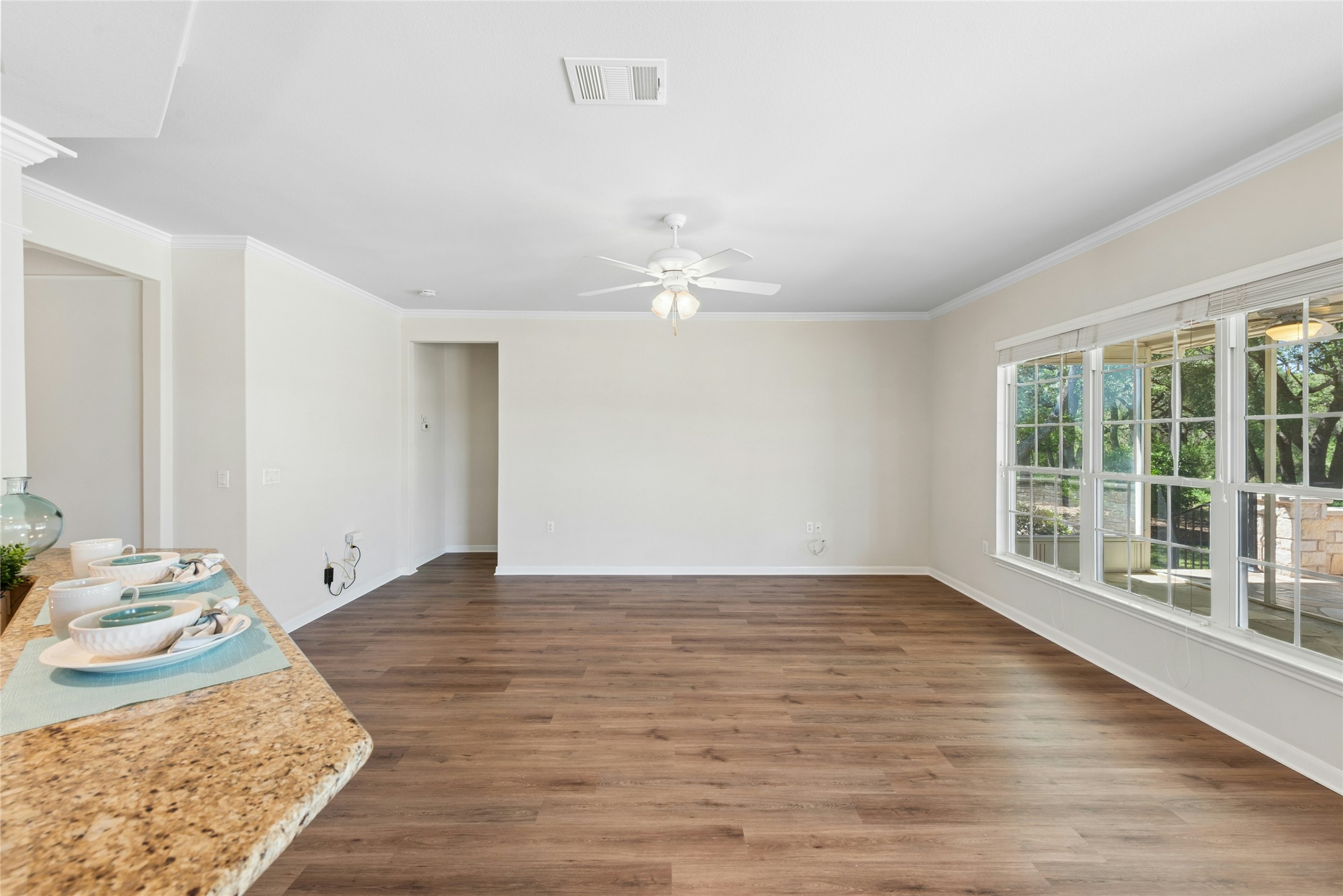 405 Fieldstone Drive Georgetown, TX 78633 - Photo 12 of 32 Kitchen overlooking the living area