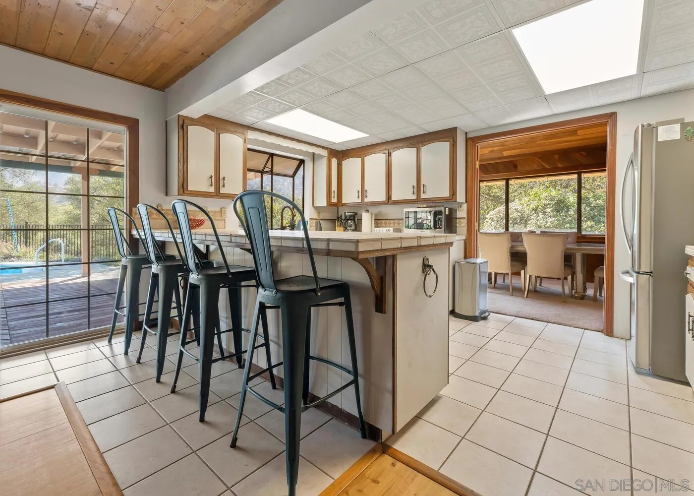 43812 South Fork Drive Three Rivers, CA 93271 - Photo 30 of 43 a view of a kitchen with furniture and floor to ceiling window