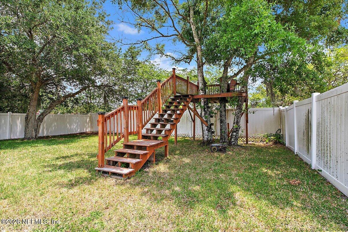 51 South Twin Maple Road St. Augustine, FL 32084 - Photo 21 of 21 21-Backyard Tree House