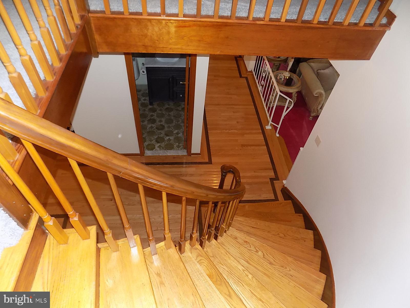 126 Walker Road Washington Crossing, PA 18977 - Photo 13 of 44 Beautiful Curved Staircase