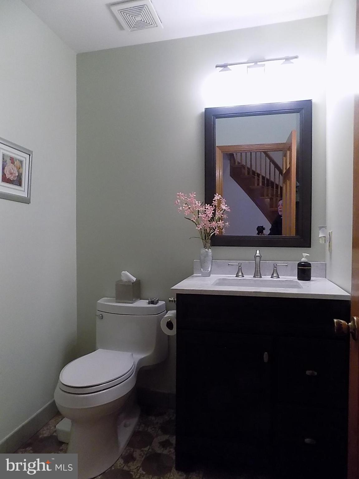 126 Walker Road Washington Crossing, PA 18977 - Photo 25 of 44 Recently Updated First Floor Powder Room