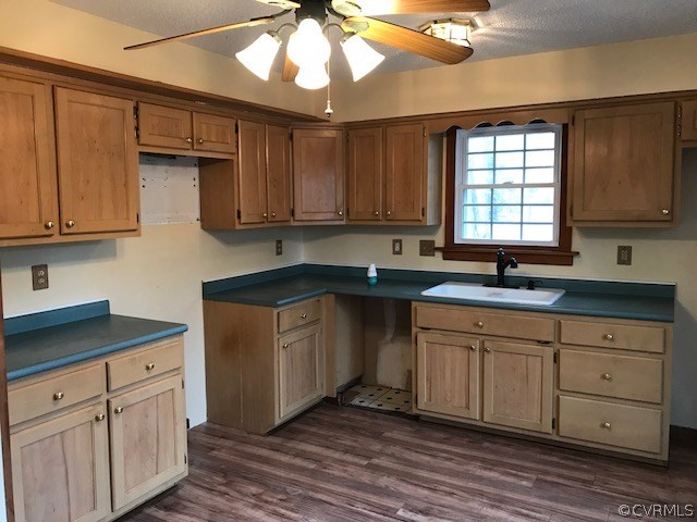 4702 Courthouse Road Chesterfield, VA 23832 - Photo 6 of 22 a kitchen with stainless steel appliances granite countertop a sink a stove cabinets and wooden floor