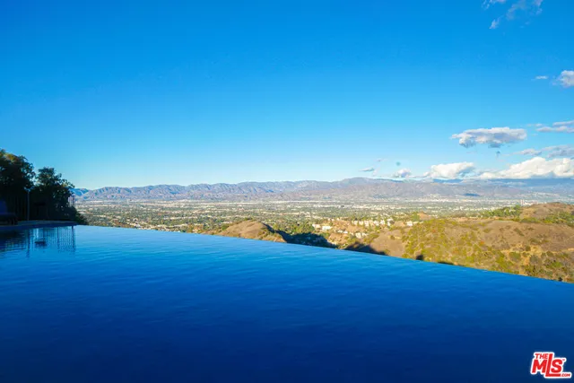 a view of an ocean and beach