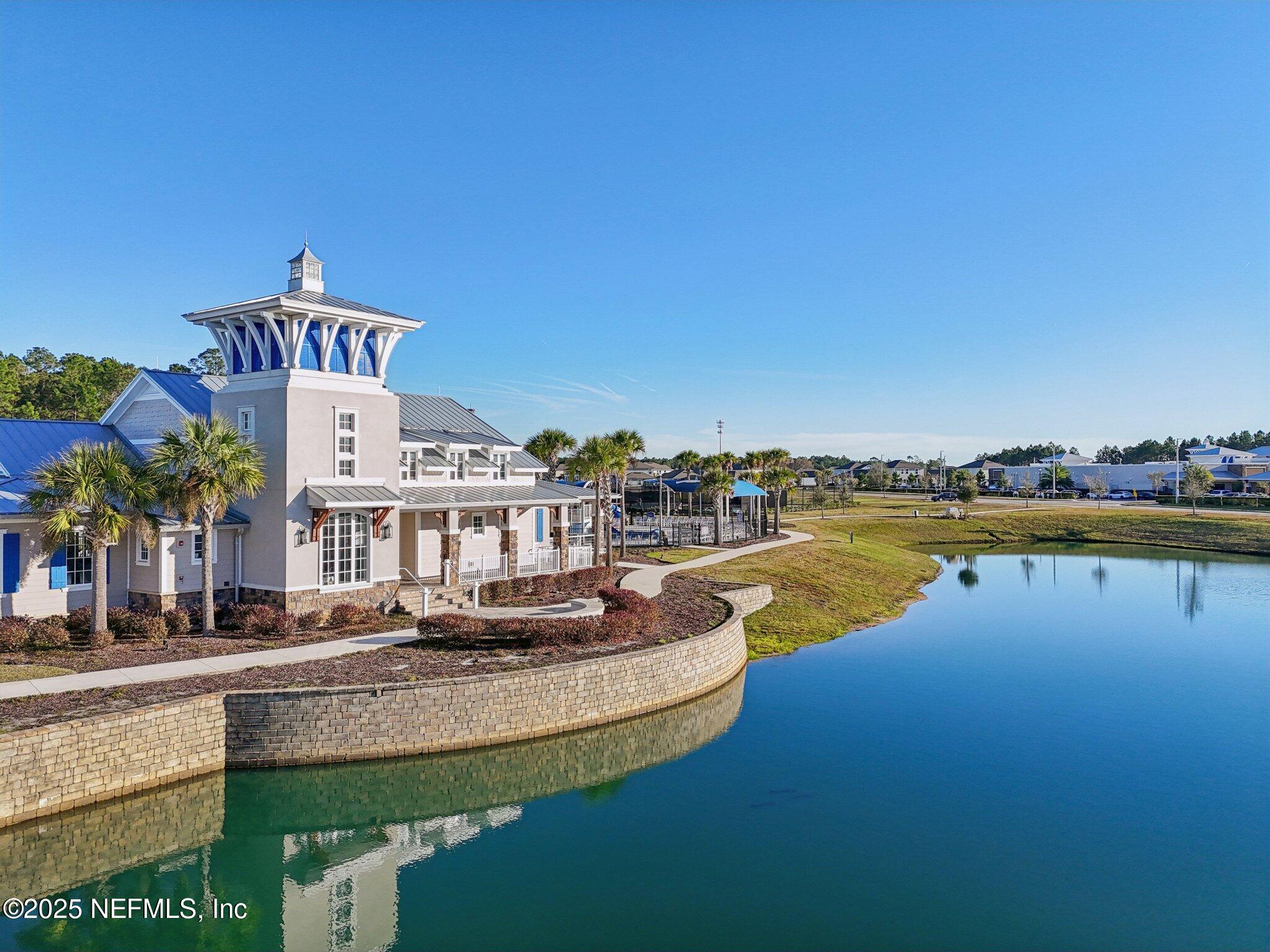 48 Fawn Field Lane St. Augustine, FL 32092 - Photo 69 of 73 a view of a house with swimming pool and ocean view