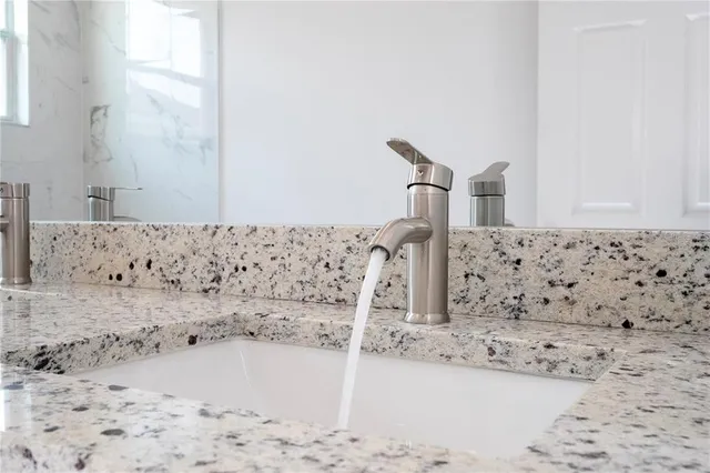 a view of a rack on the wall