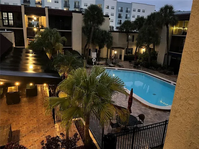 a view of balcony and patio
