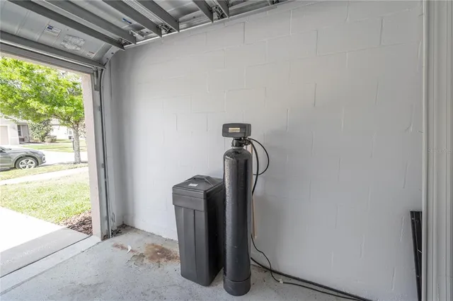 a view of a room with window
