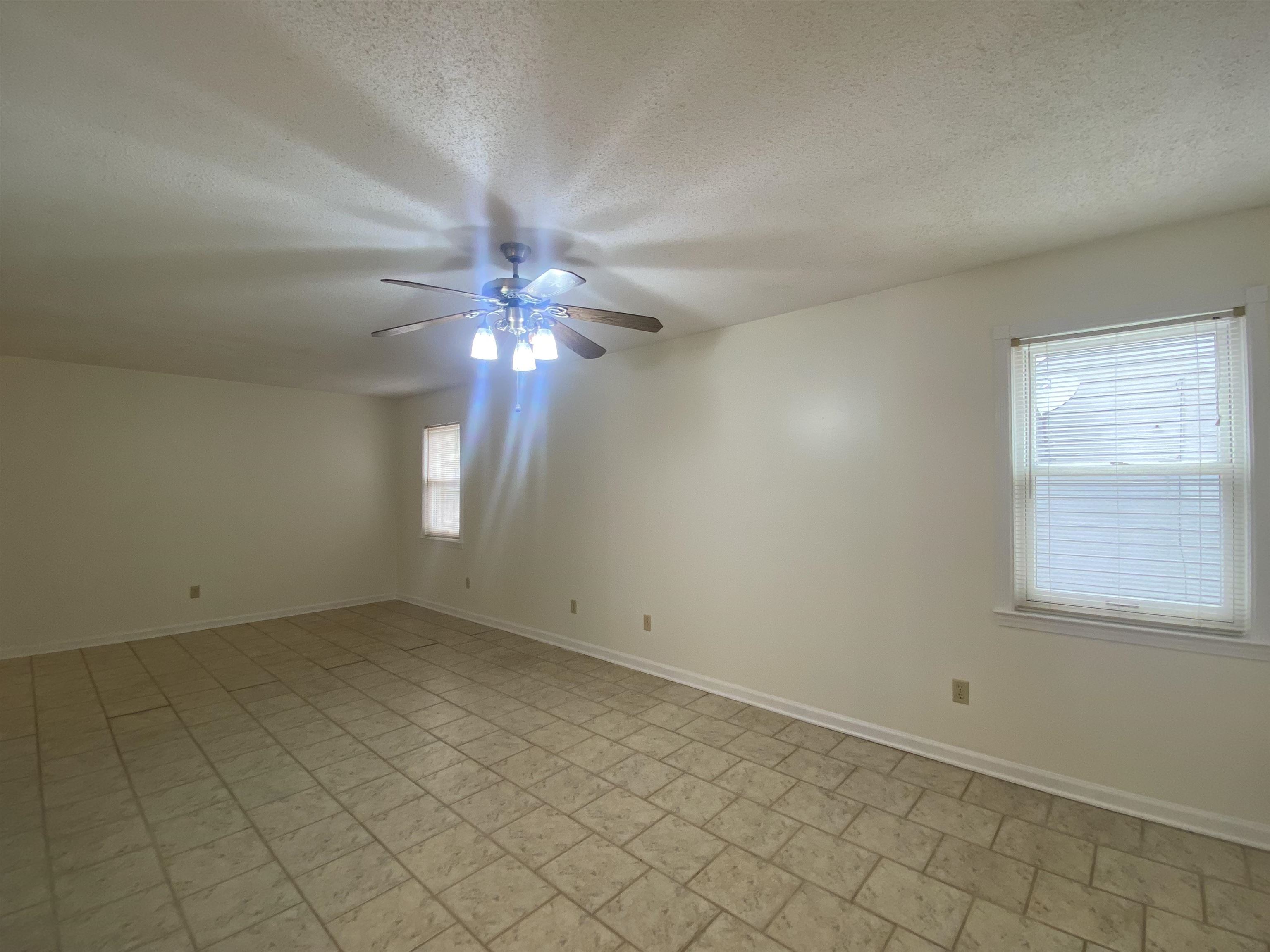 339 Dove Valley Road Collierville, TN 38017 - Photo 7 of 20 en empty room with windows and chandelier fan