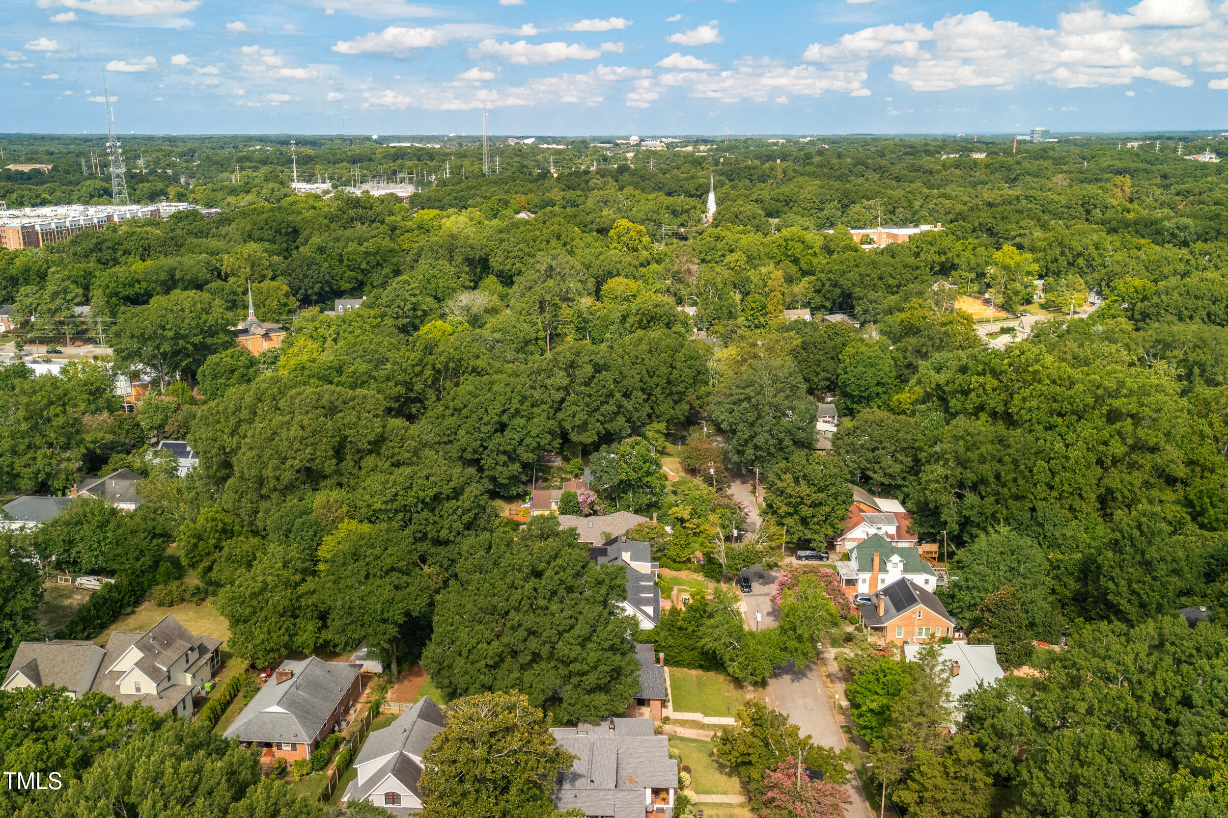 2705 Everett Avenue Raleigh, NC 27607 - Photo 41 of 43 42_2705 everett ave, drone, exterior-6