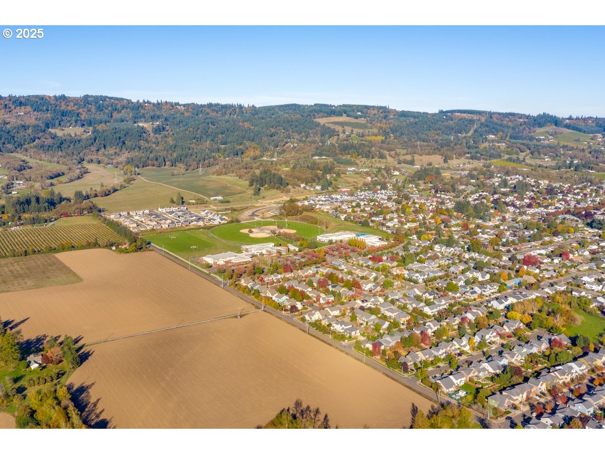 0 Northeast Cullen Road Newberg, OR 97132 - Photo 21 of 23 a view of city and mountain