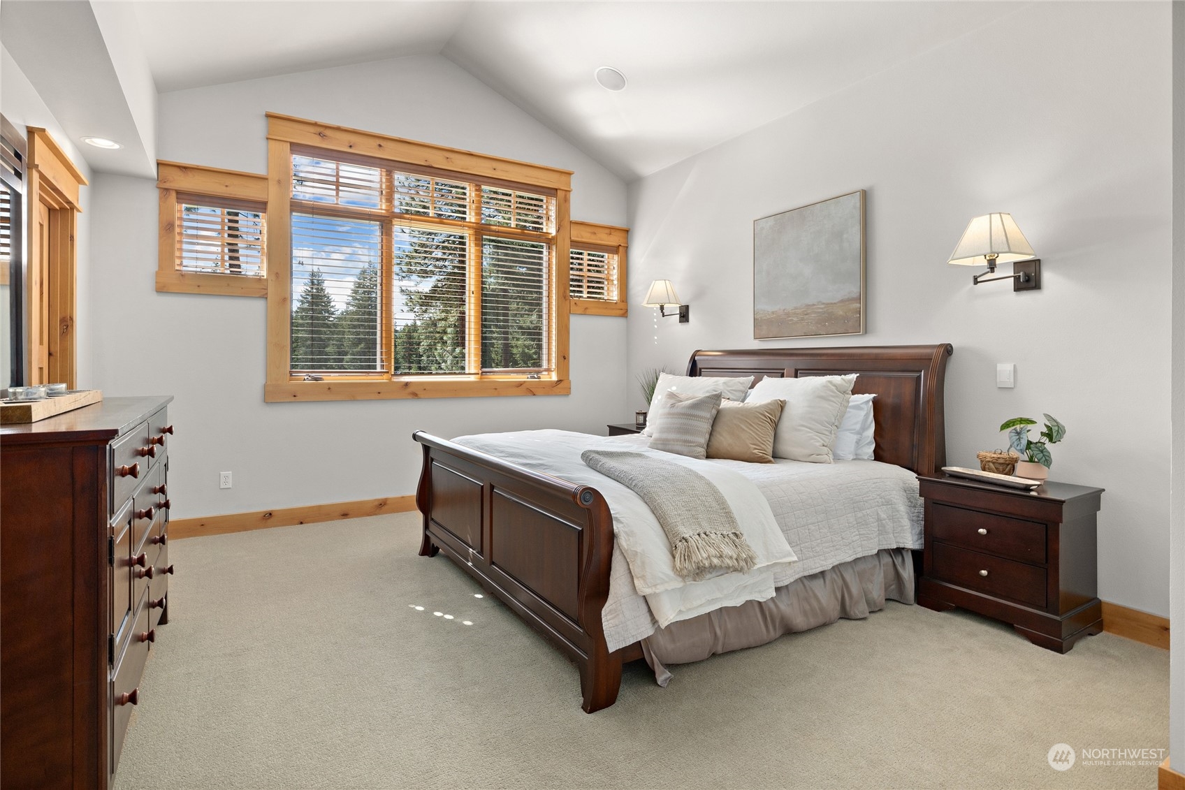 1491 Larkspur Loop Cle Elum, WA 98922 - Photo 28 of 40 a spacious bedroom with a bed and a window
