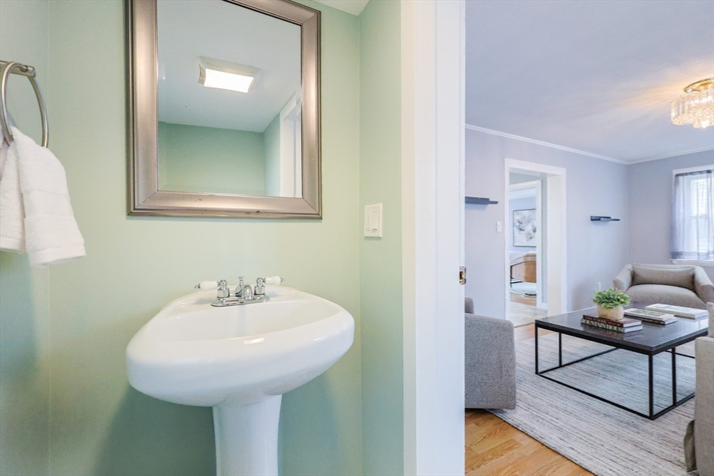 3 Vinal Street Somerville, MA 02145 - Photo 8 of 29 a bathroom with a sink and a mirror