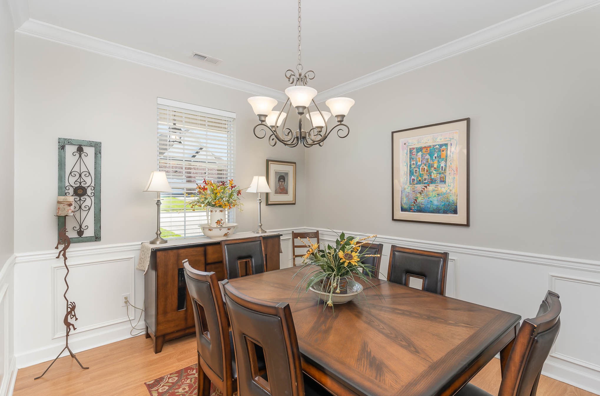 2010 Sunflower Drive Spring Hill, TN 37174 - Photo 6 of 20 a view of a dining room with furniture and chandelier