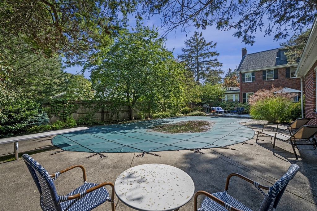 19 Elmwood Road Marblehead, MA 01945 - Photo 29 of 36 a view of backyard with seating area and trees