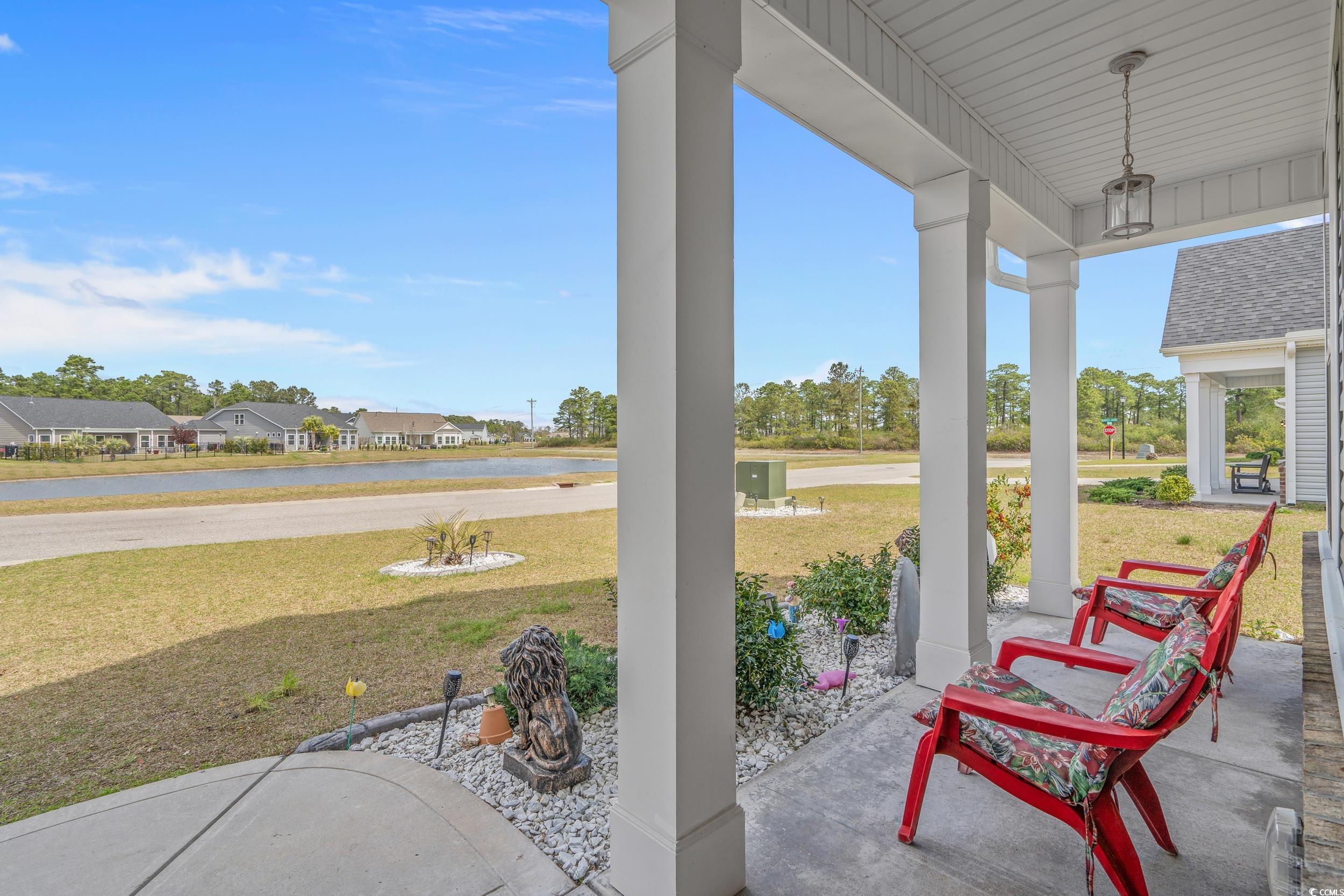 2064 Hazlette Loop Conway, SC 29526 - Photo 6 of 39 View of patio with covered porch