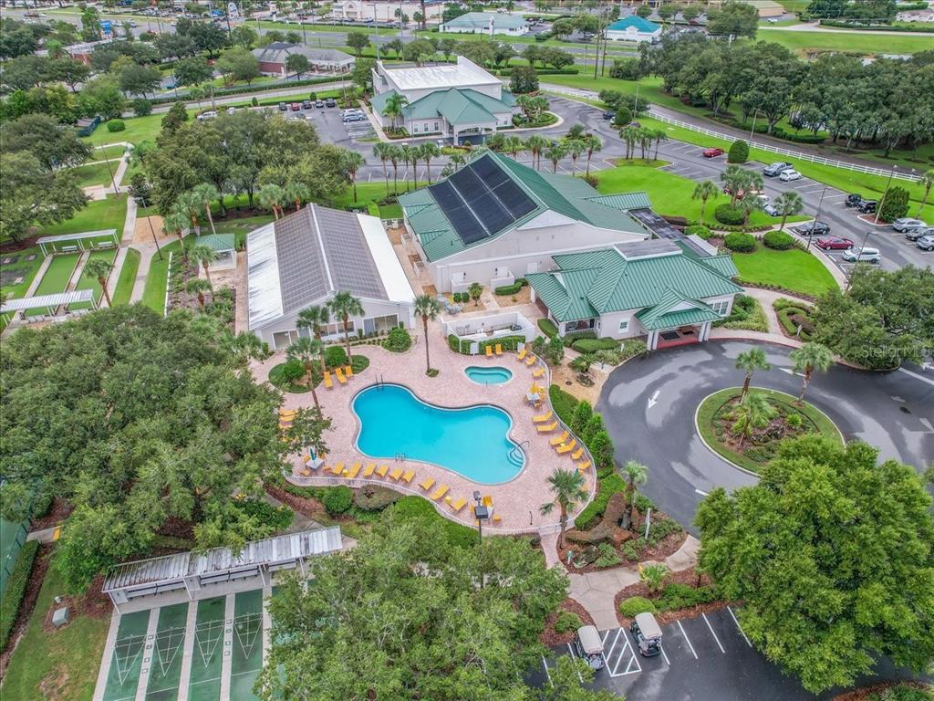 11025 Southeast 174th Loop Summerfield, FL 34491 - Photo 48 of 52 an aerial view of residential house with outdoor space and parking