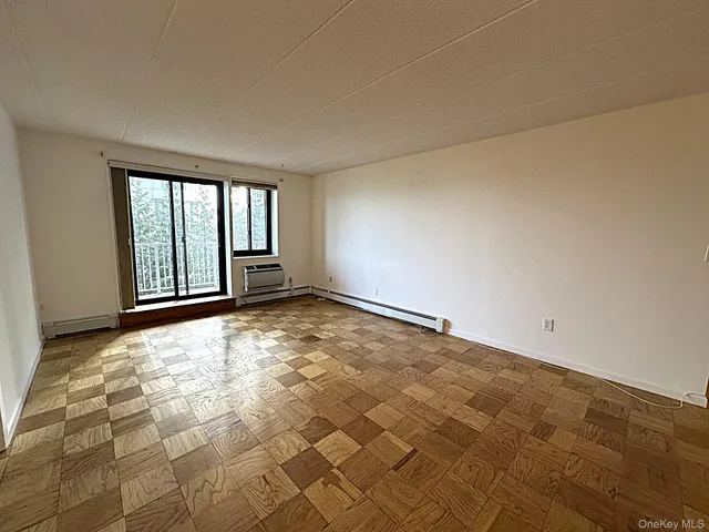 a view of a room with window